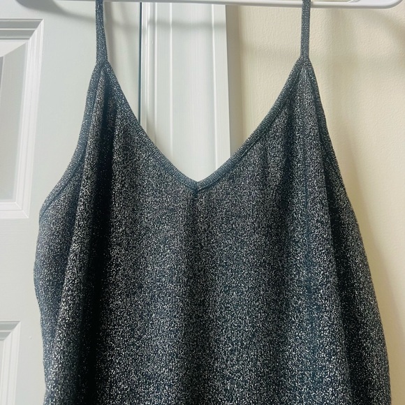 NWT gorgeous metallic size 10 In The Style Black and Silver Dress. - Picture 3 of 7